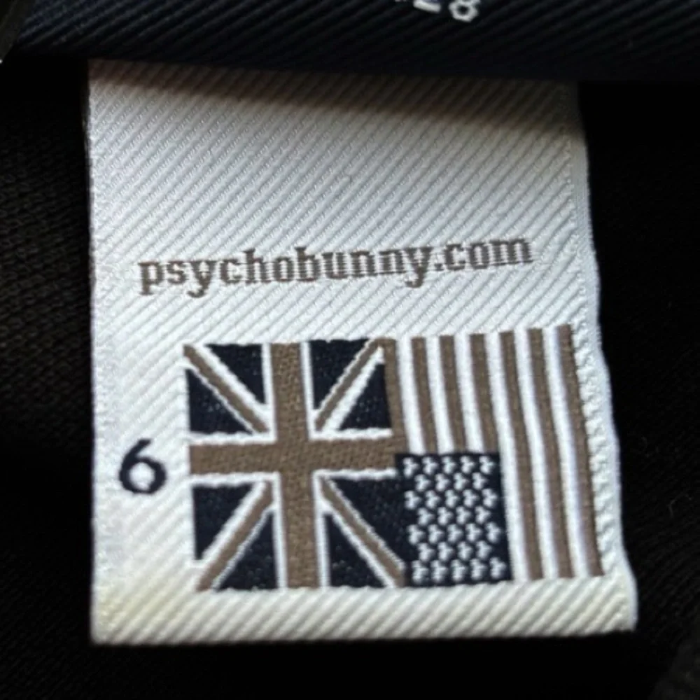 Psycho Bunny By Robert Godley Polo Shirt Black color 100% Peruvian Cotton | (6) - Picture 11 of 14